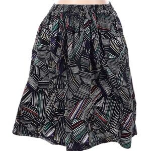 NWT Duro Olowu Multicolor Patterned A-Line Skirt
